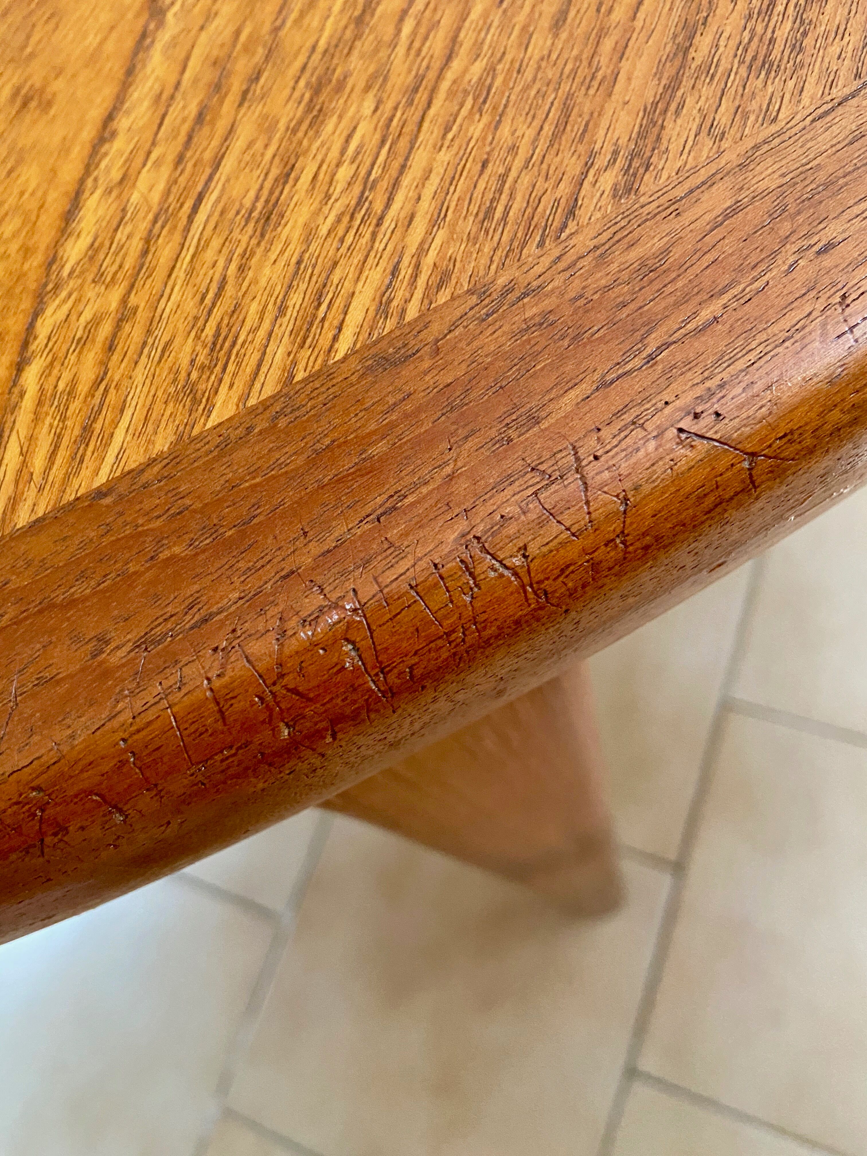 Danish teak-VV dining table Møbler Spøttrup -Vintage 1960s