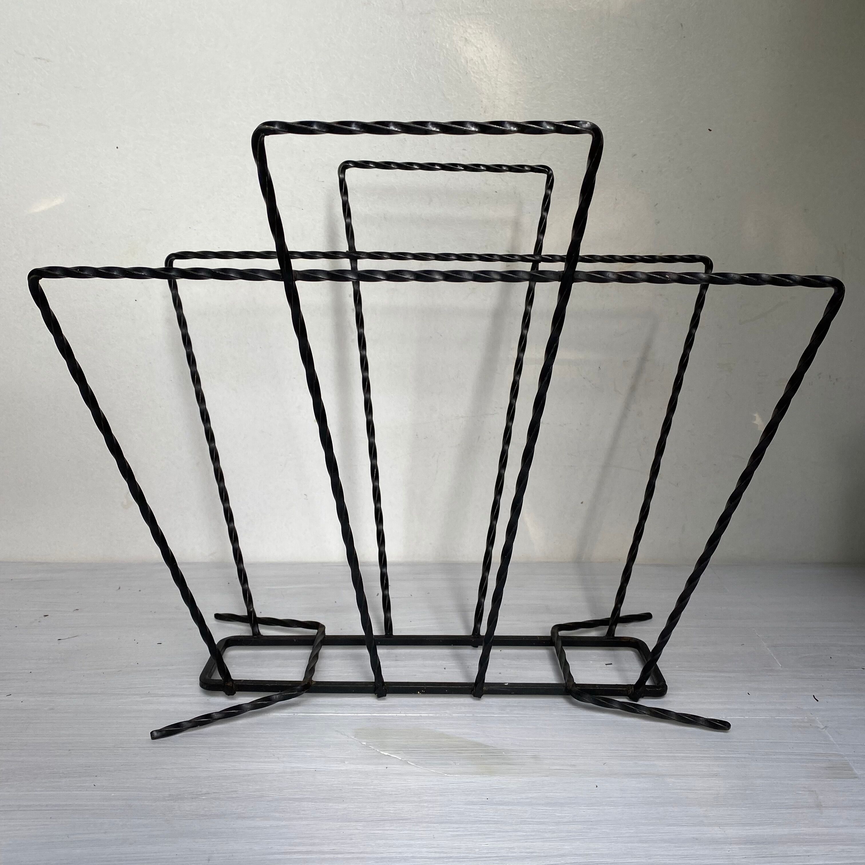 Vintage magazine holder