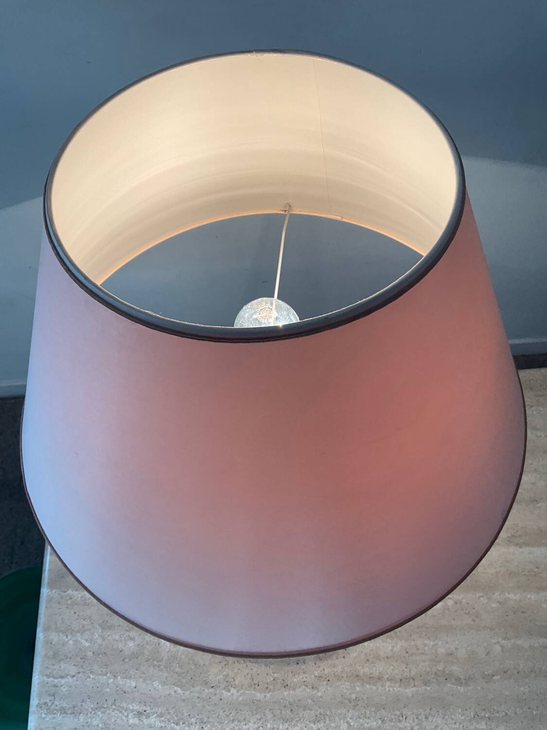 Vintage ceramic lamp from the 70s-80s