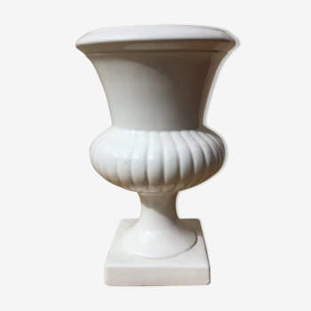 Vase Médicis blanc