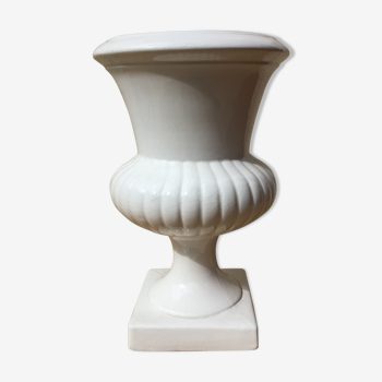 White Medici vase