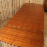 Scandinavian extendable teak table