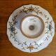 Assiette de présentation sur pied douche Martres Tolosane décor Moustier