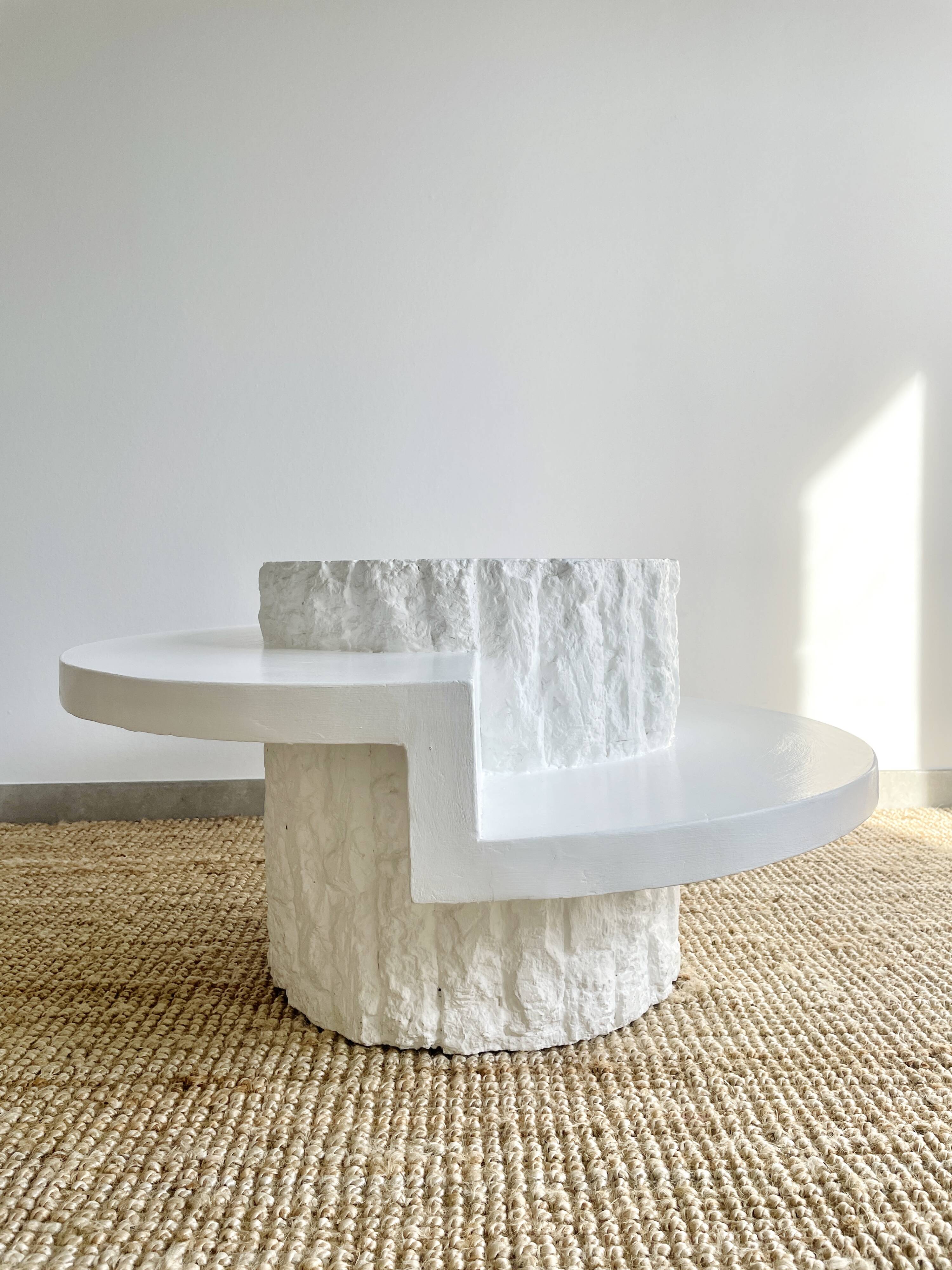 Magnussen ponte travertine coffee table