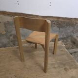 Wooden children's chair
