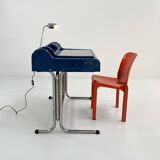 Orix blue desk by vittorio parigi & nani prina for molteni, 1970