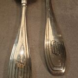 Couverts argent 800 art déco