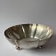 Silver-plated metal bowl