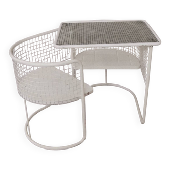 Salon de jardin table et chaises Emu