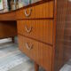 Curved dressing table 50-60s teak