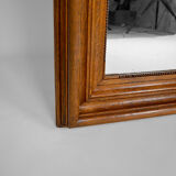 Miroir Napoléon III en chêne mouluré, France, circa 1860