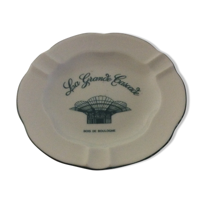 Cendrier porcelaine Limoges Philippe Deshoulieres