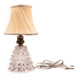 Lampe de table dans un vase en verre de murano rostrato pour barovier & toso, années 1940