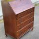 Secrétaire Chippendale en bois du XIXème