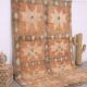Peach Vintage Moroccan Rug 200 x 298 cm - Berber Wool Rug - Handmade Rug