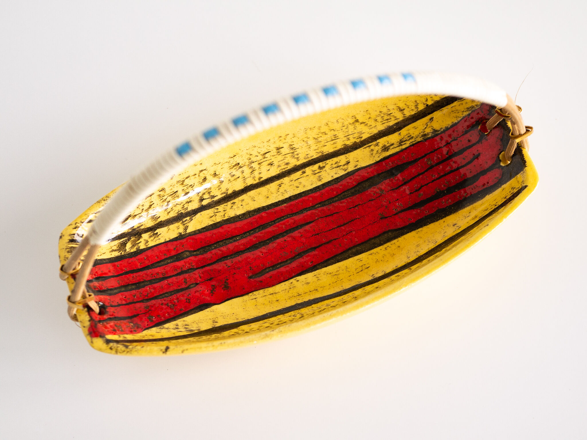 Trinket bowl with handles