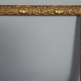 Old frame gilded stucco wood 47x38 foliage 42x32.9 cm Louis XIV SB style