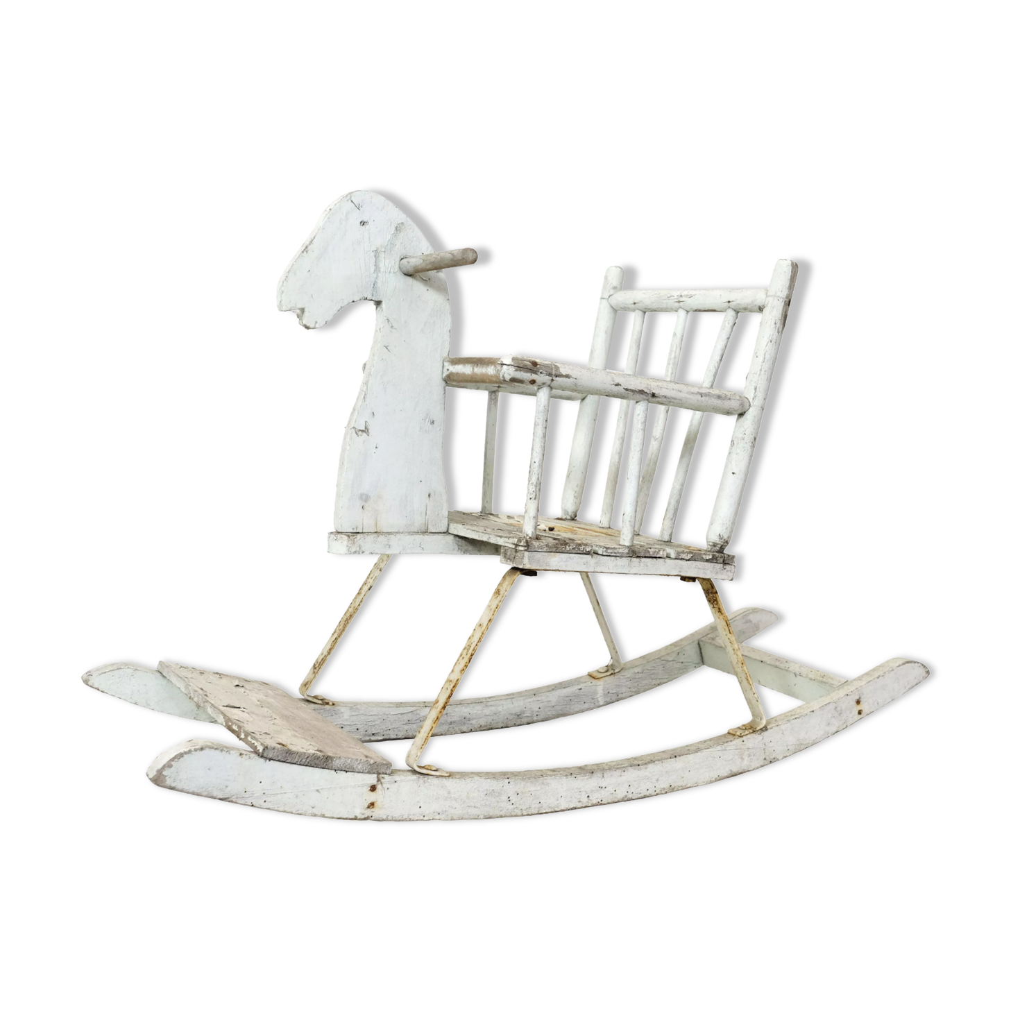 Vintage rocking horse for children