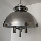 Space Age chrome design chandelier from the 70s