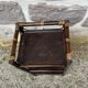 Rattan shelf