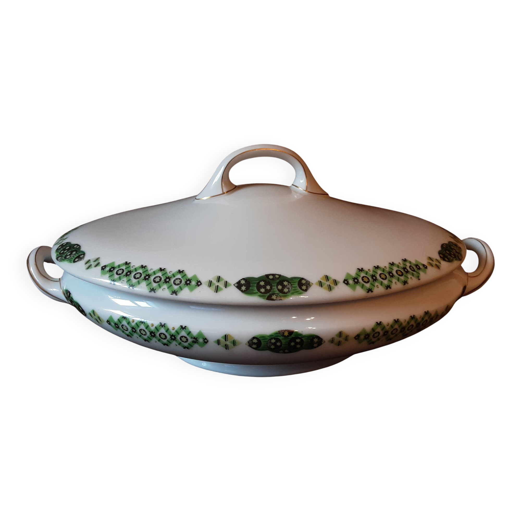 Limoges Porcelain Soup Tureen