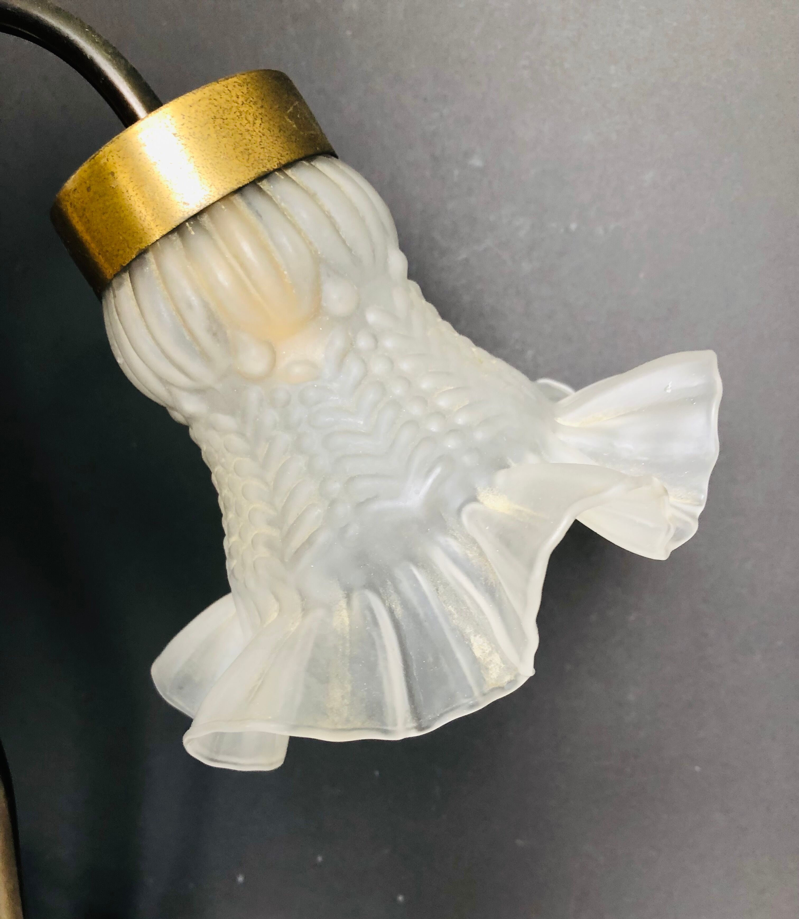 Pair of vintage bedside lamps