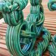 Candle holders year 50/60 ceramic