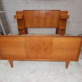Head of bed 140 x 190 bed suspended vintage 50s