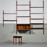 Danish Royal Wall System shelving unit by Poul Cadovius