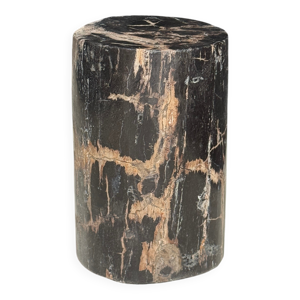 table d'appoint en bois - noir