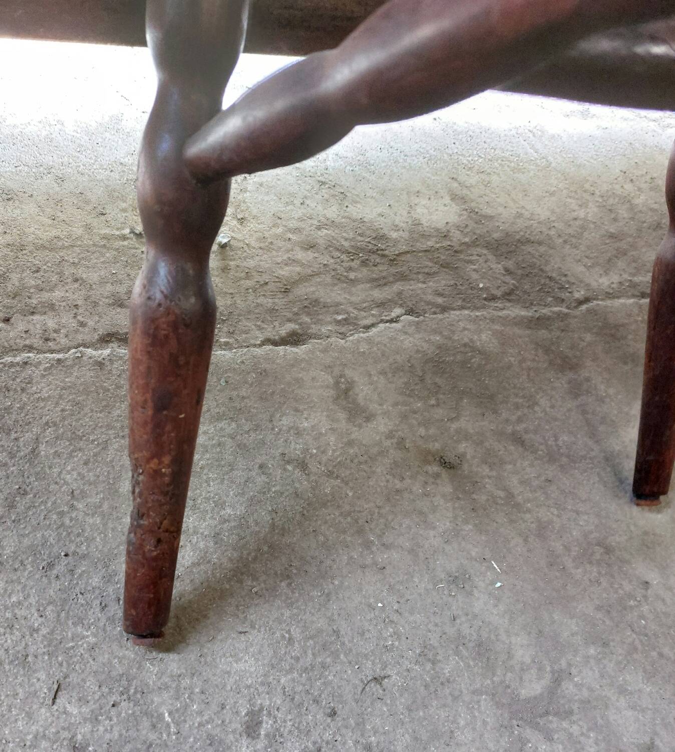 Pair of vintage bistro chairs