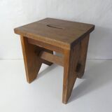 solid wood end table