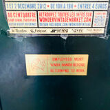 Vestiaire industriel, armoire métallique 3 portes