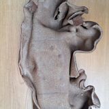 Free-form ceramic trinket tray by Alain and Nadia Pinel