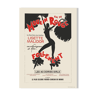 Poster Moulin Rouge "Follement" by René GRUAU