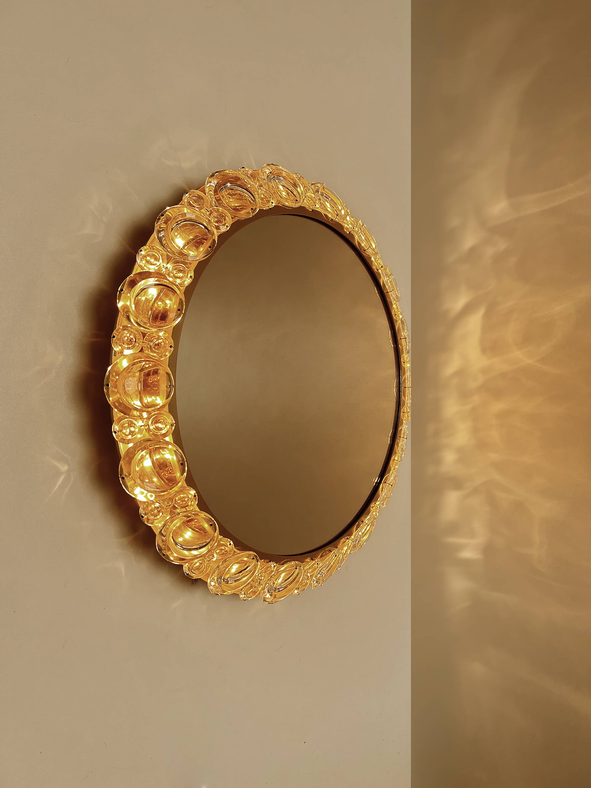 Large Vintage Witch  Mirror