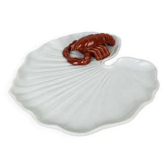 Italian ceramic crayfish dish Baretonni Nove