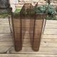 Vinyl doors/ magazines plexiglass form W