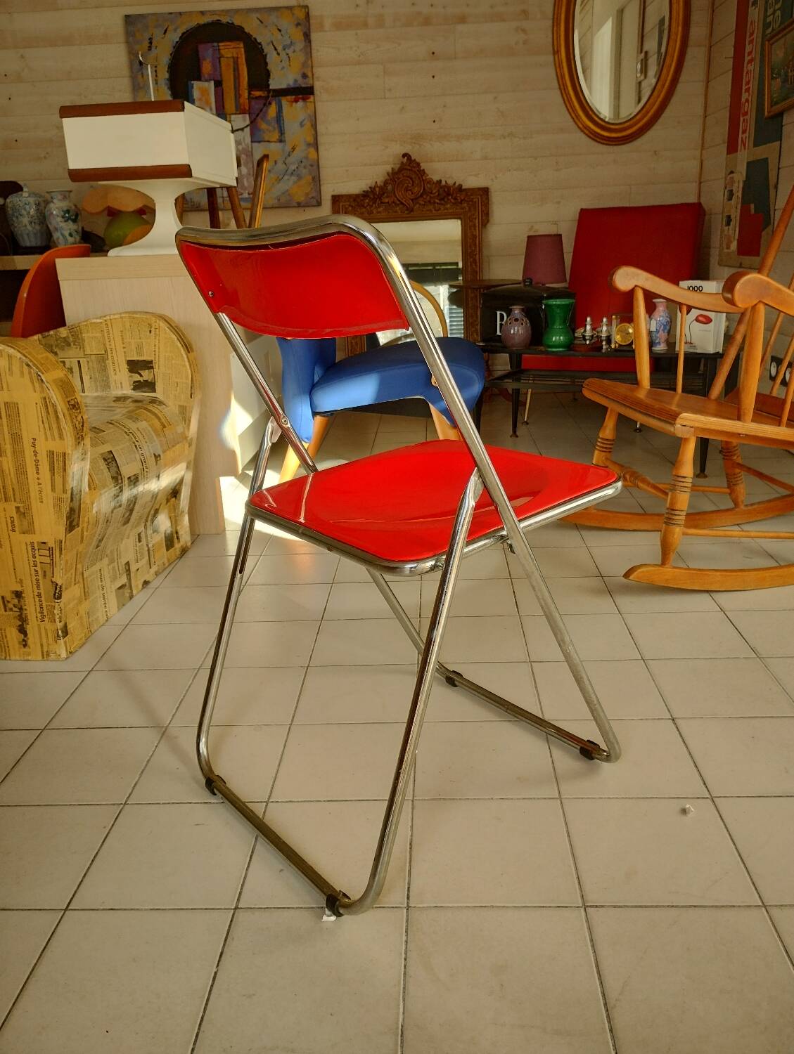 Vintage folding chair