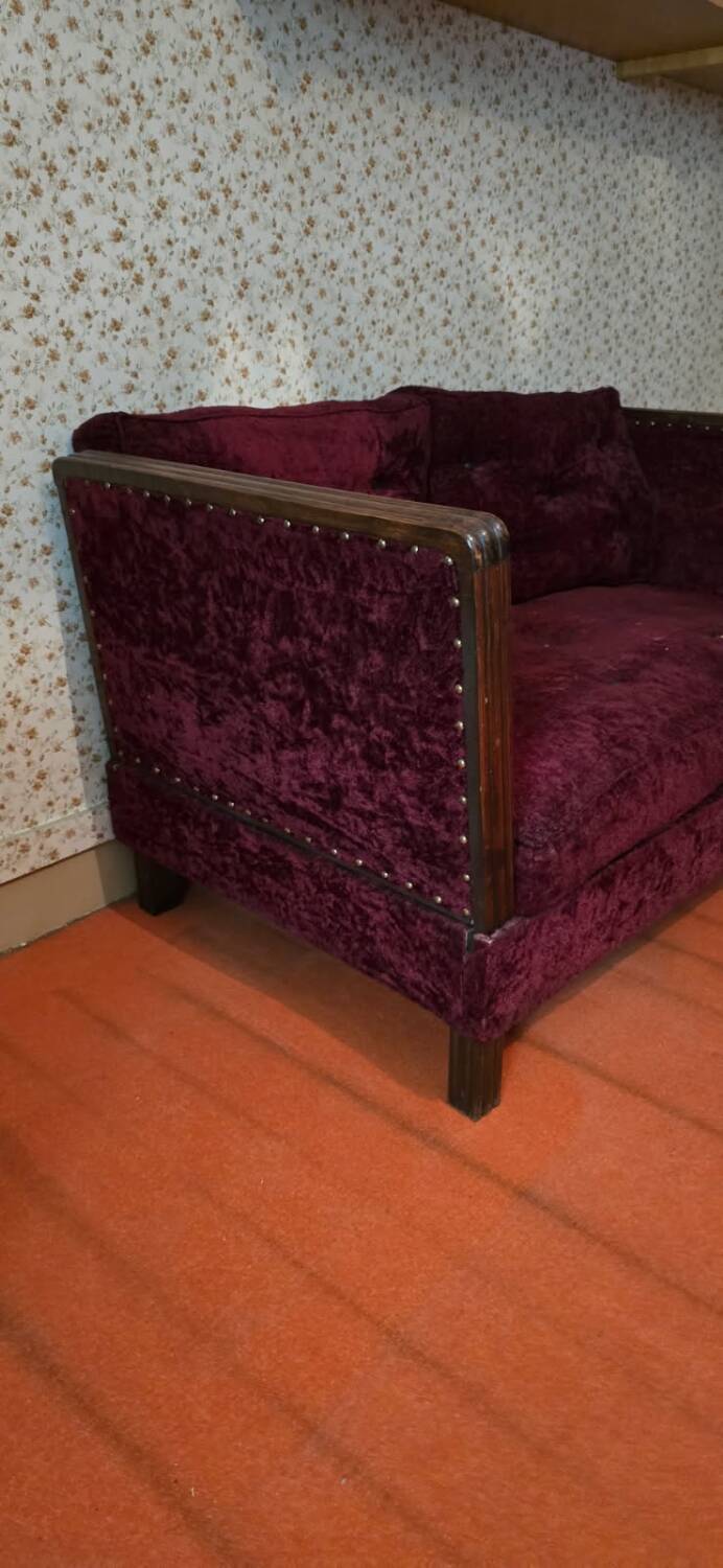 Vintage convertible sofa bed
