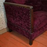 Canapé convertible banquette lit vintage