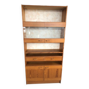 Pine bookcase, 90s