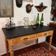 Ancienne table de cuisine en sapin