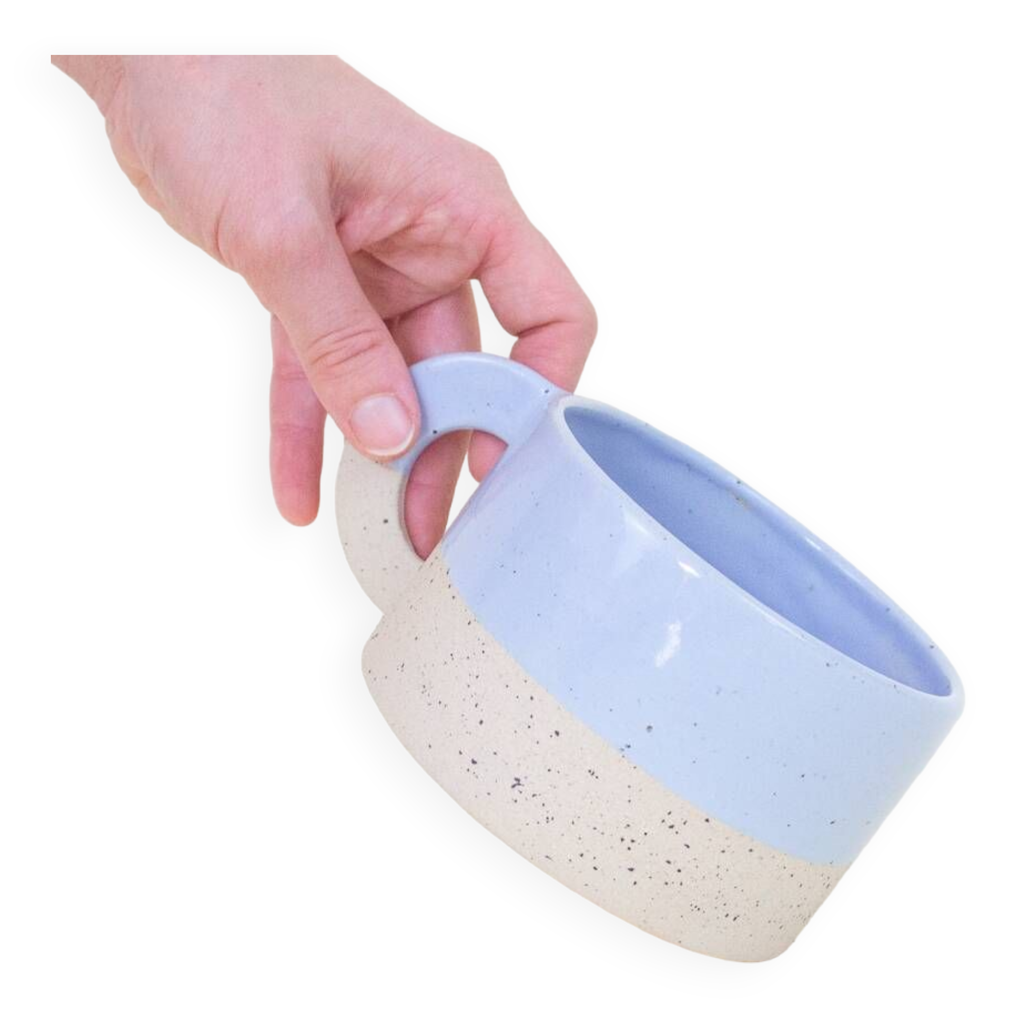 Big mimi coffee cup blue