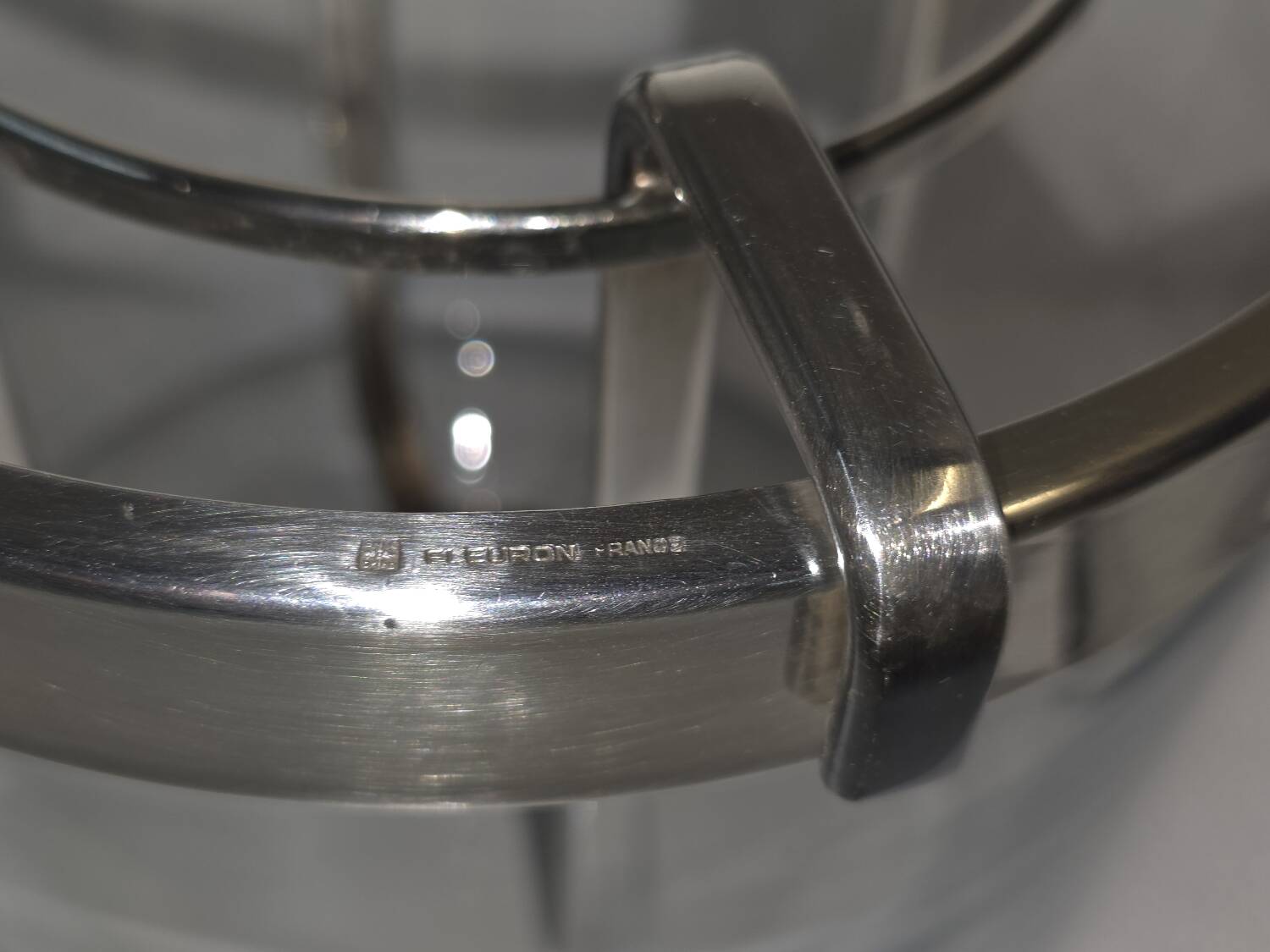 Champagne bucket, Fleuron production Christofle