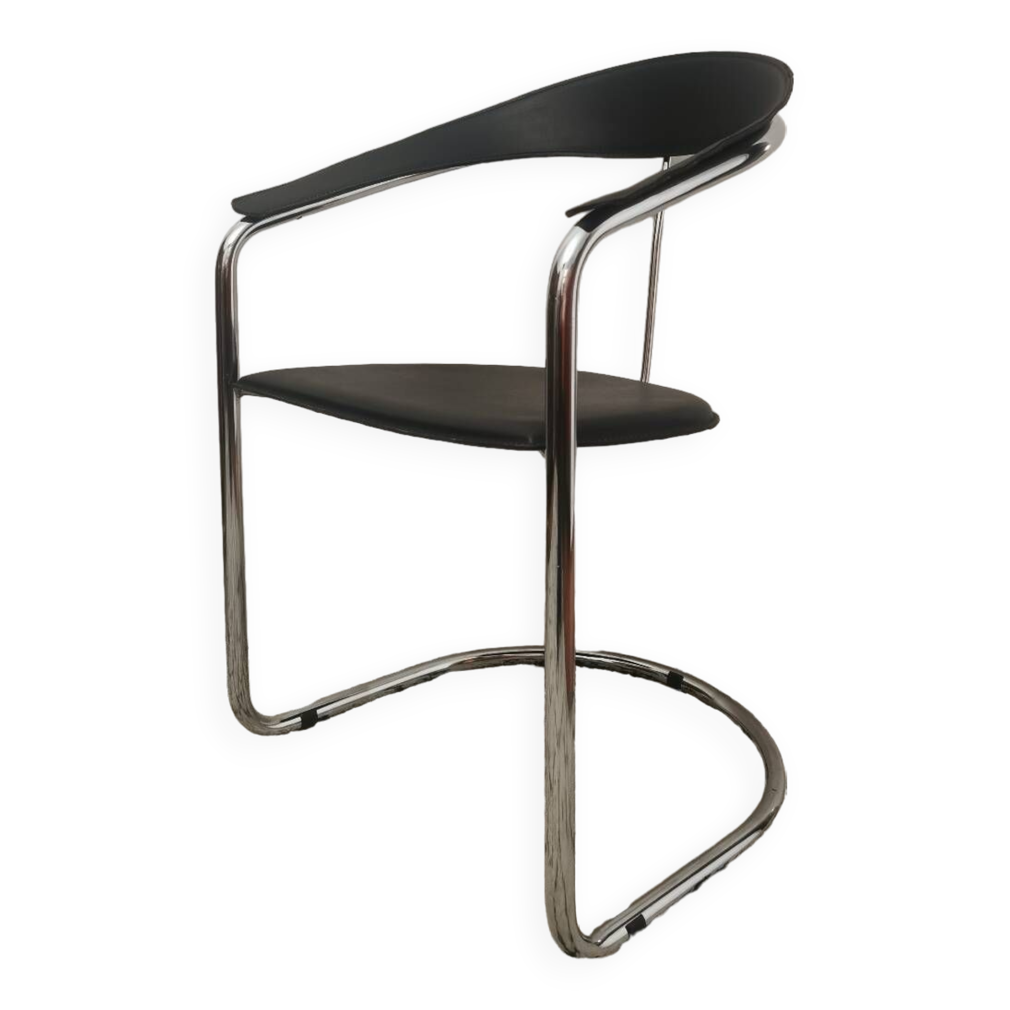 Canasta cantilever chair by Arrben chrome