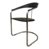 Chaise cantilever Canasta par Arrben chrome