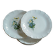 6 antique dessert plates from Digoin and Sarreguemines