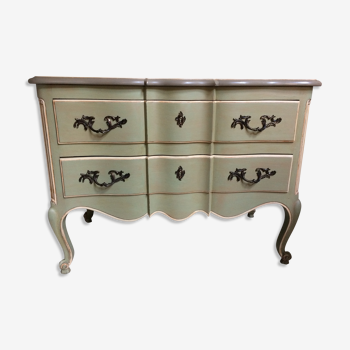 Crossbow chest of drawers with two drawers