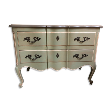 Crossbow chest of drawers with two drawers